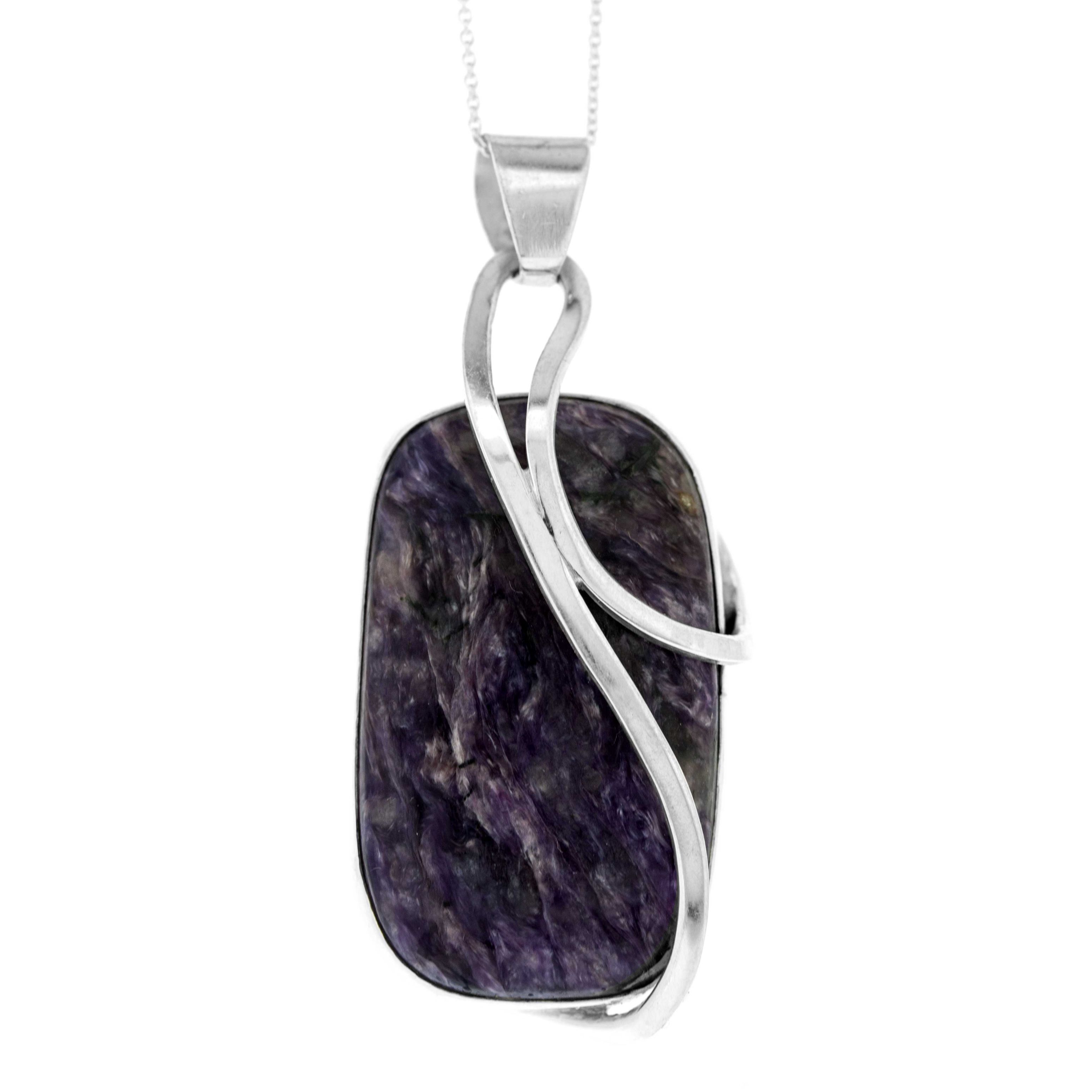 Bespoke Charoite Pendant