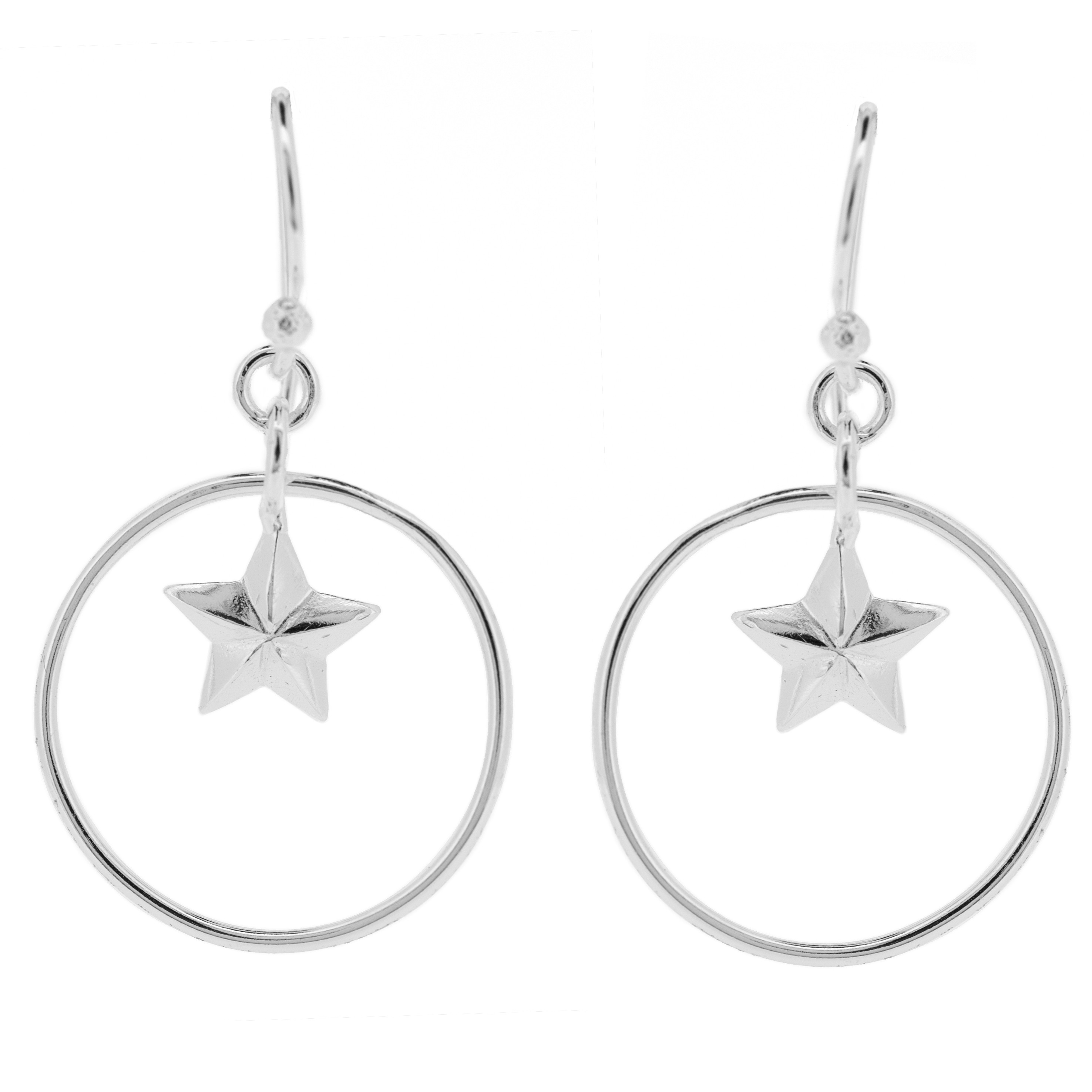 Kitten Star Earrings