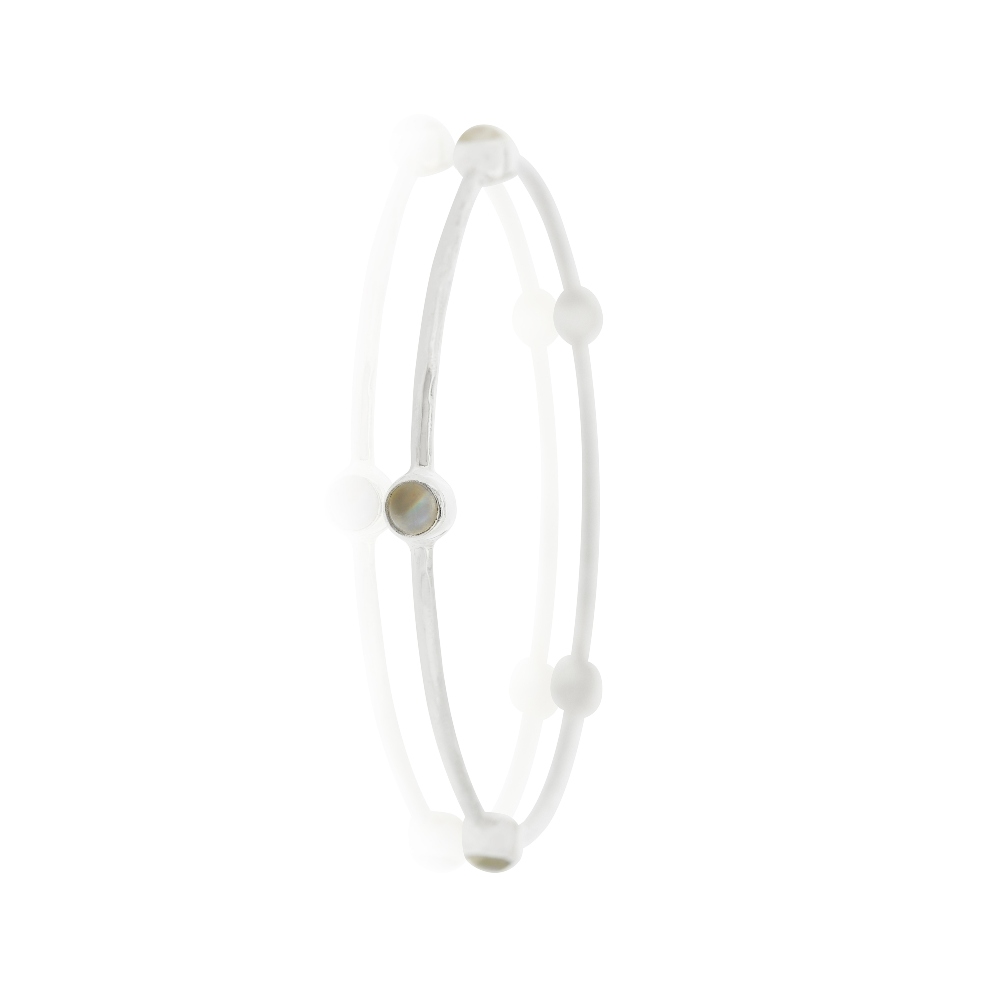 Bemine Hammered Bangle